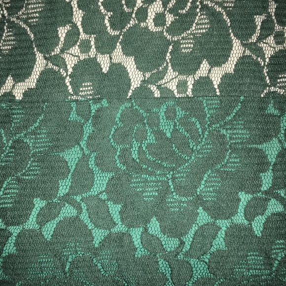 Fossil green lace dress - Picture 4 of 5